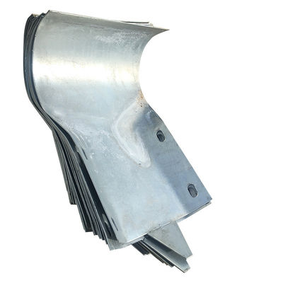 Сцинкованный и покрытый порошком W-Beam Highway Guardrail Bullnose End для S235JR S355JR