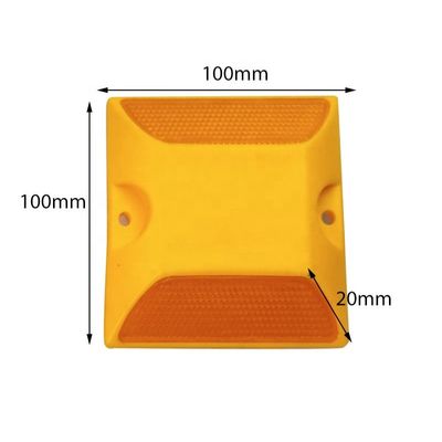 Высокоинтенсивная отражающая лента безопасности дорожного движения Cat Eye Road Stud для транспортных решений