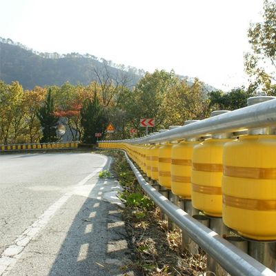 Автодорожная ограждение безопасности дорожного движения роликовый барьер прямой барьер с сертификатом ISO