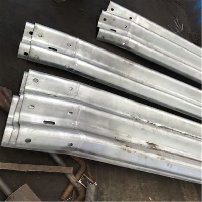 Безопасность дорожного движения горячее погружение оцинкованный охранный рельс изгибный конец с сертификатом ISO9001 2000