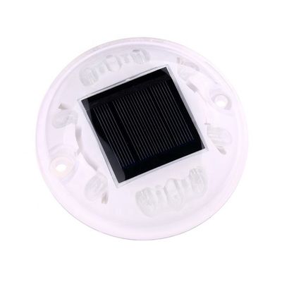 LED Cat Eye Round Solar Road Stud в синем цвете с отражающей лентой высокой интенсивности и ПВХ
