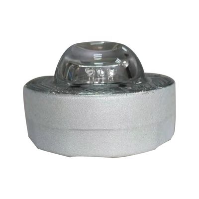 LED Cat Eye Round Solar Road Stud в синем цвете с отражающей лентой высокой интенсивности и ПВХ
