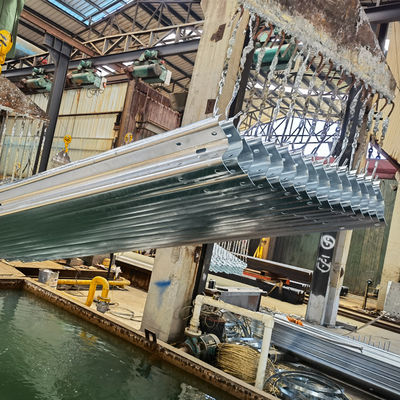 Порошок покрытый W Beam Guardrail Запрет безопасности дорожного движения с и индивидуальным цинковым покрытием
