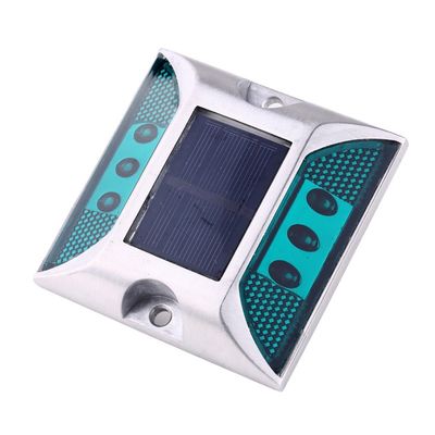 Дорожная безопасность Cat Eye Алюминиевый Road Stud Solar с 104 * 123 * 23 мм Размер и красный цвет