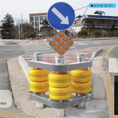 Сертификат ISO Advanced Highway Road Traffic Safety PU Foam / EVA Rolling Guardrail Anti Corrosion Roller Crash Barrier (Усовершенствованная система безопасности дорожного движения на автомагистралях)