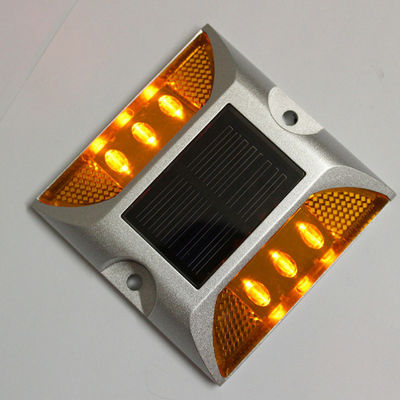 Солнечный алюминий Road Stud Cat Eye 104*123*23 мм Красный Синий Желтый Белый Зеленый LED Цвет