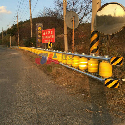 Барьер безопасности дорожного движения Eva / Pu Foam Roller Buckets Rolling Barrier для безопасности дорожного движения
