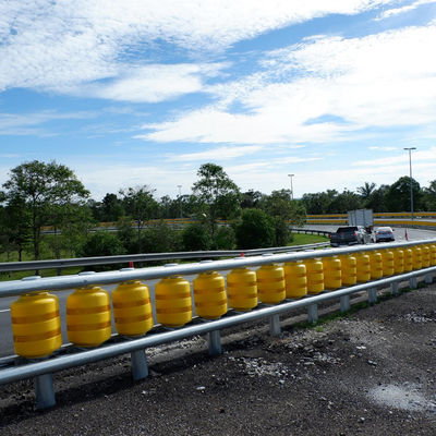 Сохранить объем безопасности дорожного движения Rolling Guardrail Anti Collision Highway Guardrail Roller Crash Barrier