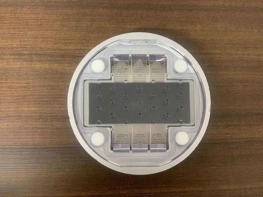Дорожная конусовая вывеска Солнечный светодиодный мигающий свет Дорожная коняшка Кошачий глаз в желтом