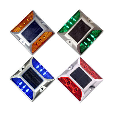Алюминиевое PC Road Safety Stud Прочное отражающее закаленное литое стекло для автомобильных дорог
