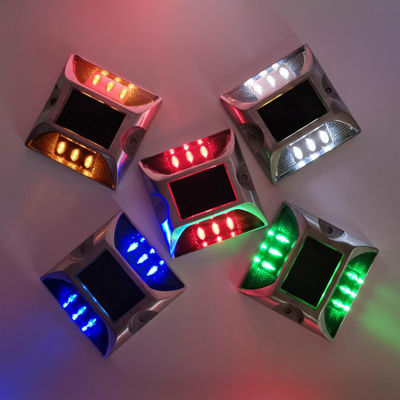 Алюминиевое PC Road Safety Stud Прочное отражающее закаленное литое стекло для автомобильных дорог