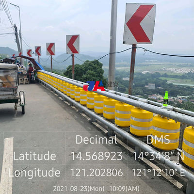 Дорожный барьер Eti Rotary Barrier EVA PU Roller Cushion Barrier для безопасности дорожного движения