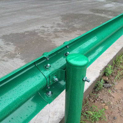 Внешняя безопасность W-beam Thermal Spray Highway Guardrail Bracket с W-beam дизайном