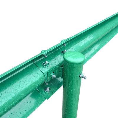 Внешняя безопасность W-beam Thermal Spray Highway Guardrail Bracket с W-beam дизайном