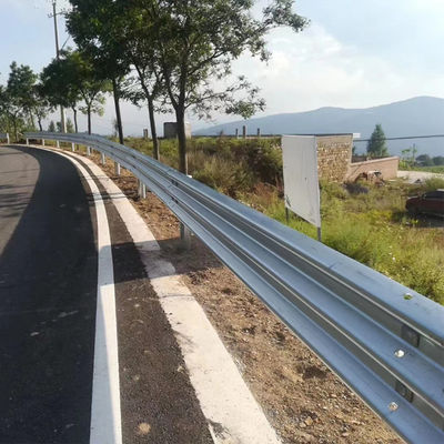 Стандарт AASHTO M-180 Сертифицированный W Beam Galvanized Highway Guardrail для Q235 Q345 стали