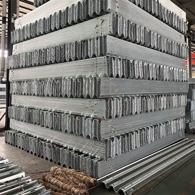 ISO9001 2008 сертифицированные заказанные оцинкованные двухволновые ограждения для безопасности движения