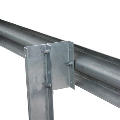Горяче оцинкованный стальной дорожный оградитель с W-beam антикоррозионный