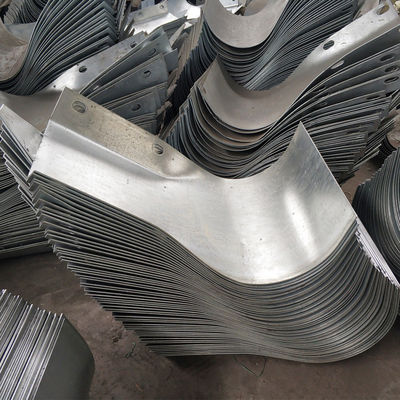 Сцинкованный и покрытый порошком W-Beam Highway Guardrail Bullnose End для S235JR S355JR