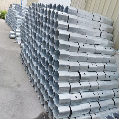 W-beam Galvanized Highway Guardrail Round Block Spacer для повышения безопасности на дорогах