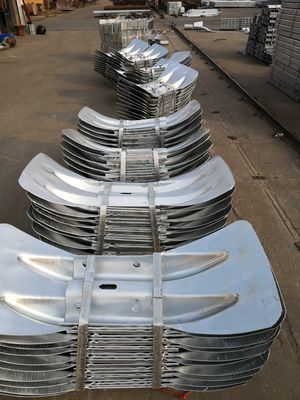 AASHTO M-180 Сертифицированный автодорожный ограждение Рыбный хвост Конец ограждения Терминалы