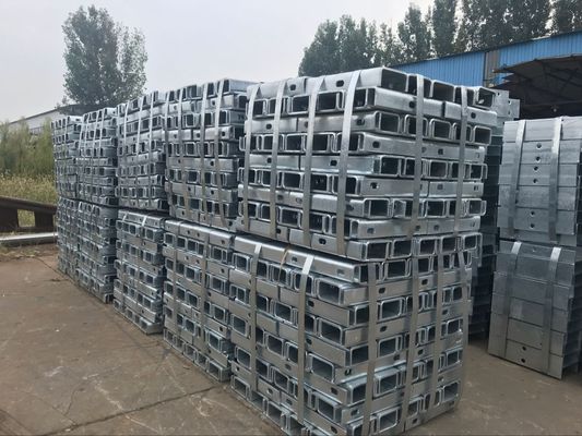 ISO9001 2000 Сертифицированный горячее погружение оцинкованный цинковый сталь шоссе ограждение пост и расстояние