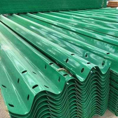Q235 Q345 AASHTO M-180 Цветопокрытая оцинкованная стальная дорожная дорожная преграда