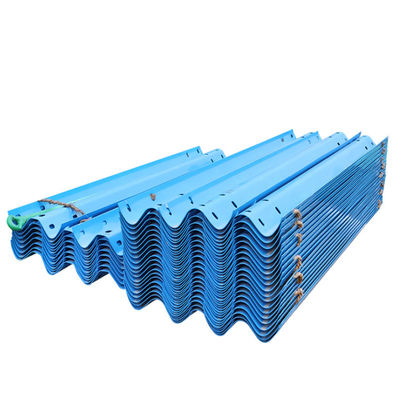 Q235 Q345 AASHTO M-180 Цветопокрытая оцинкованная стальная дорожная дорожная преграда