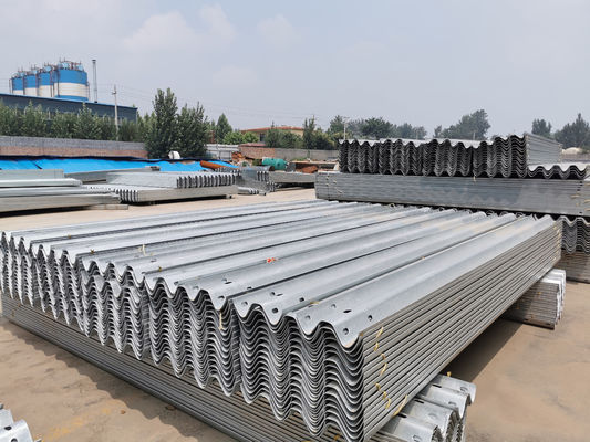 AASHTO M-180 W Beam/Thiry Beam Highway Guardrail Traffic Barrier для индивидуальных потребностей