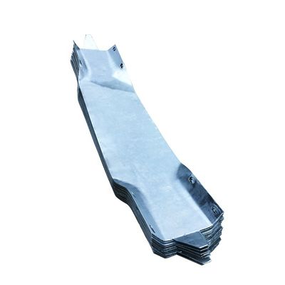 Сцинкованный W-beam Highway Guardrail End Wings Steel Buffer End с порошковым покрытием