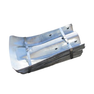 Внешняя охрана W Beam Highway Guardrail Steel Fishtail End с индивидуальным материалом