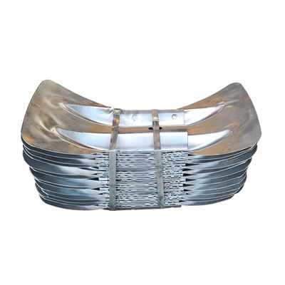 Внешняя охрана W Beam Highway Guardrail Steel Fishtail End с индивидуальным материалом
