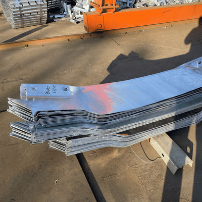 ISO9001 2008 Сертифицированный W Beam Highway Guardrail Q235 Q345 Стальной буферный конец для рынка