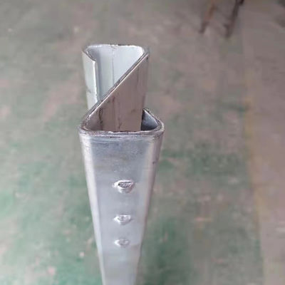 Оцинкованный железобетонный барьер дорожного движения Aashto M180 Standard Z Post с порошковым покрытием