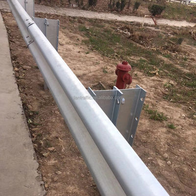 Прямой барьер оцинкованный шоссе Aashto M180 W Beam Corrugated Guardrail Трафик Металлический барьер