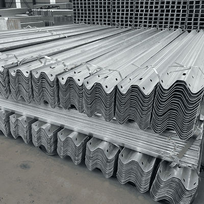 Безопасность дорожного движения W Beam Hot Dip Galvanized GS2 Guardrail с сертификатом ISO9001 2008