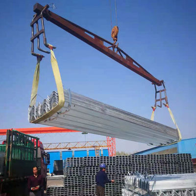 W Beam Highway Guardrail Steel Galvanized Crash Barrier с стандартом AASHTO M-180