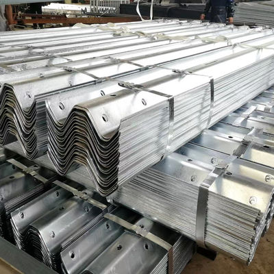 Специализированный противоотражательный W Beam Highway Guardrail Steel End Wings Round End Q235 Q345
