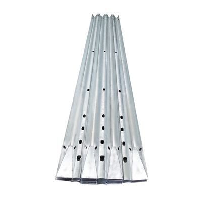 Q235B Q345 W Beam Highway Guardrail с стальным буферным концом и индивидуальным цинковым покрытием