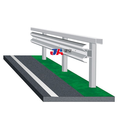 AASHTO M-180 Стандартная оцинкованная дорожная ограждение W Beam для защиты от столкновений