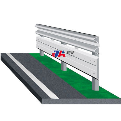 Специализированный W Beam Highway Metal Guardrail с стальным конец терминала SKT экспортируется на Филиппины
