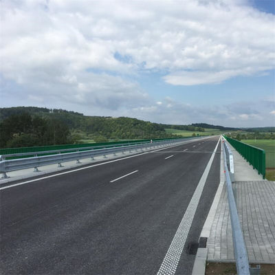 Специализированный W Beam Highway Metal Guardrail с стальным конец терминала SKT экспортируется на Филиппины
