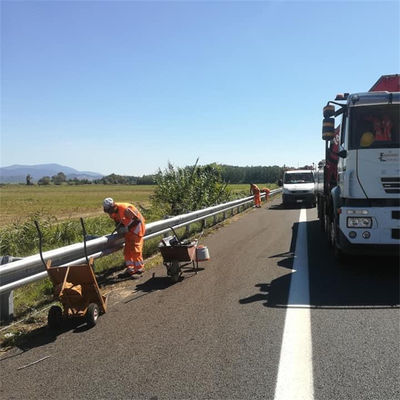 Q345 SJ345R Безопасность дорожного движения холоднопрокатная оцинкованная W-полоса ограждения для транспортного барьера