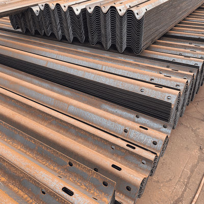 ISO9001/TUV/ BV/CE Сертификат Q345 SJ345R Материал оцинкованный W Beam Highway Guardrail