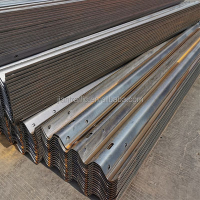 Специальное покрытие цинком W Beam Highway Guardrail Fence для CE/BV/ISO сертифицированного барьера