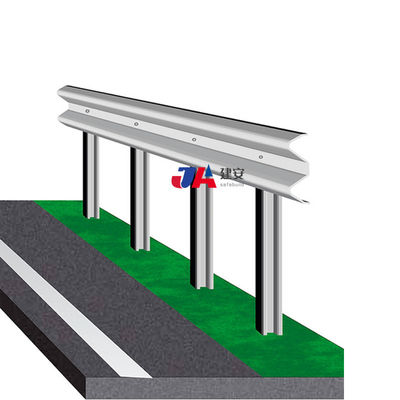 Дорожное движение безопасное W Beam Highway Guardrail с горячим оцинкованным покрытием продажа