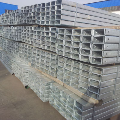 AASHTO M-180 Standard Hot Dip Galvanized Q235 Q345 Steel Highway Guardrail U Type Steel Fence Post (Стальная дорожная ограждение типа U)